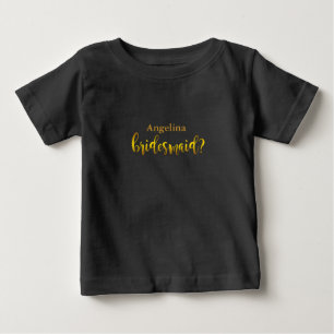 Personalisiertes individuelles Foto & Text Baby T- T-shirt