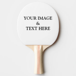 Personalisiertes individuelles Foto Tischtennis Schläger