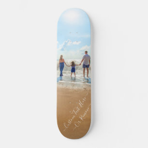 Personalisiertes individuelles Foto- und Text-Skat Skateboard