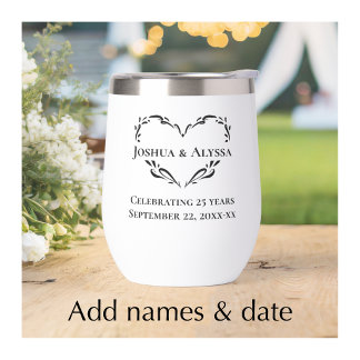 Personalisiertes individuelles Text-Jubiläums-Ande