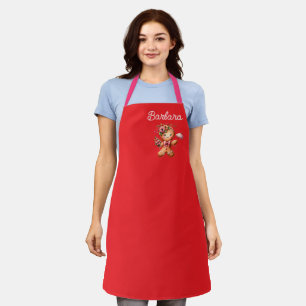Personalisiertes Ingwerbrot-Cookie Schürze