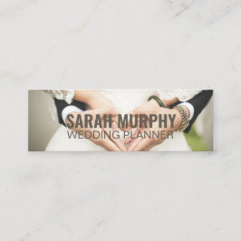 Personalisiertes Instagramm "Hochzeitsplaner" Mini Visitenkarte