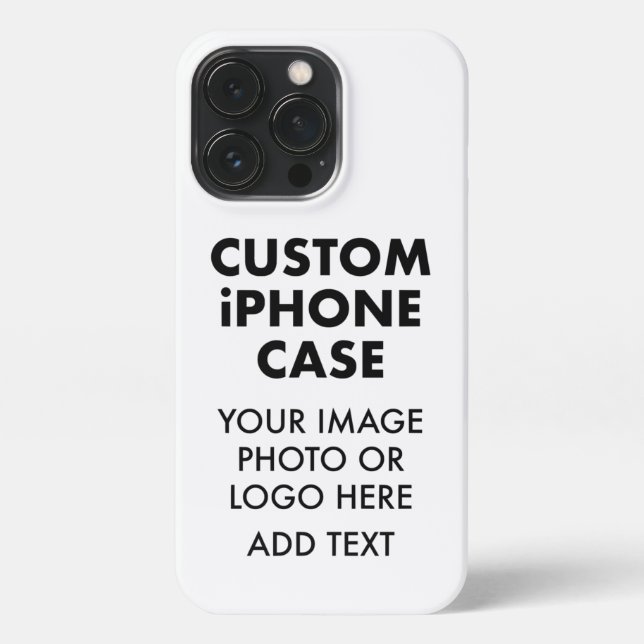 Personalisiertes iPhone 13 PRO HAUSHALTSFALL Hülle (Rückseite)