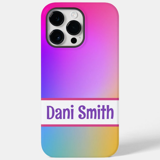 Personalisiertes iPhone 14 Pro Max Gehäuse Case-Mate iPhone 14 Pro Max Hülle (Rückseite)