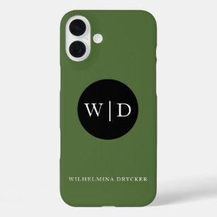 Personalisiertes iPhone 16 Plus Fall mit Ihrem Nam Hülle