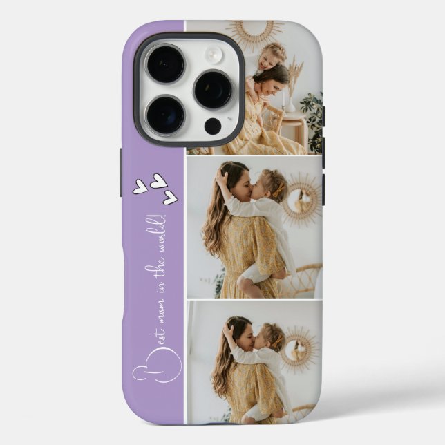 Personalisiertes iPhone 16 Pro Case-Mother-Day-Ges Hülle (Rückseite)