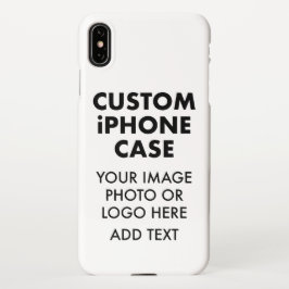 Personalisiertes iPhone XS MAX BUDGET - FALL Hülle