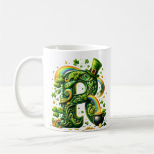 Personalisiertes irisches Kleeblatt Tasse, klassis Kaffeetasse