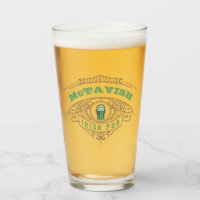 Personalisiertes Irish Pub Beer Glass