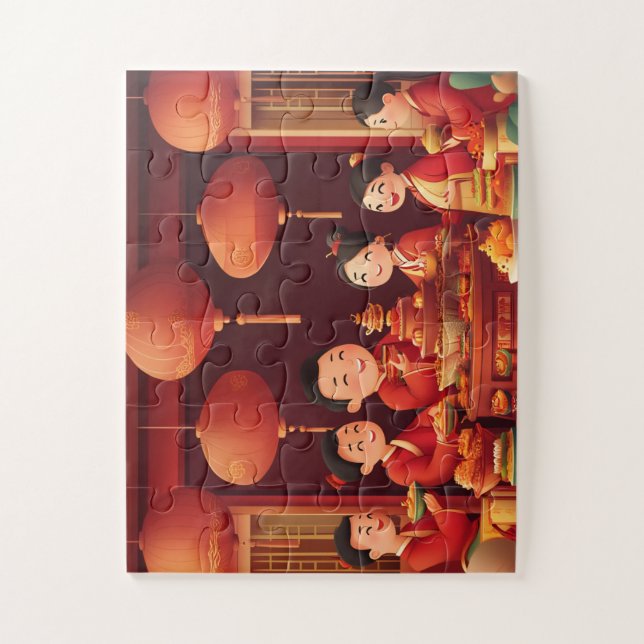 Personalisiertes Jigsaw Puzzle-Foto (Vertikal)
