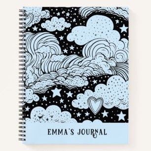 Personalisiertes Journal 2025 Notizbuch