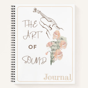 Personalisiertes Journal "Romance in Every Page" Notizbuch