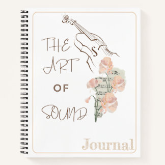 Personalisiertes Journal "Romance in Every Page" Notizbuch