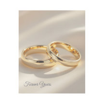 Personalisiertes Jubiläumsgeschenk, Elegante Goldr