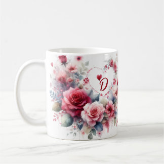 Personalisiertes Jubiläumsgeschenk mit Herz Kaffeetasse