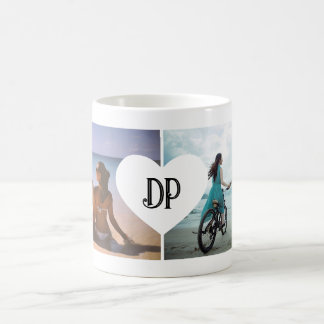 Personalisiertes Jubiläumsgeschenk mit Initialen | Kaffeetasse