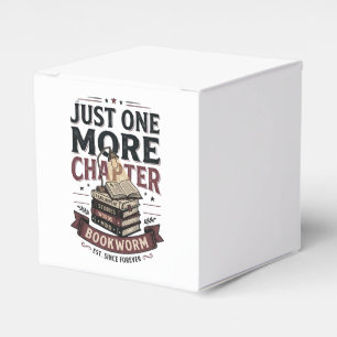 Personalisiertes Just One More Chapter Est 1985 Bu Geschenkschachtel