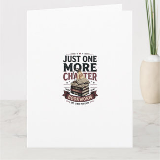 Personalisiertes Just One More Chapter Est 1985 Bu Karte