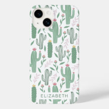 Personalisiertes Kaktus-botanisches Muster