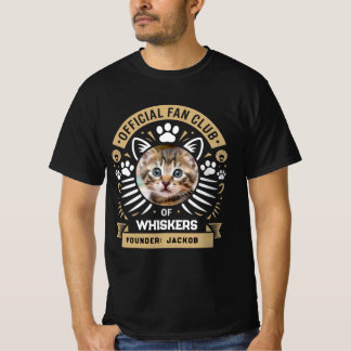 Personalisiertes Katzen-Fanclub-T-Shirt | Benutzer T-Shirt