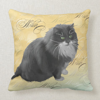 Personalisiertes Katzen-Kissen Mika 3 Kissen