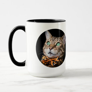 Personalisiertes Katzenfoto mit Text | Individuell Tasse