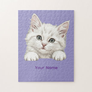 Personalisiertes Katzenkunst-Geschenk mit individu