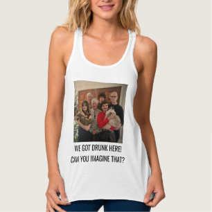 Personalisiertes Katzenmutter-Familienspaß-Haustie Tank Top