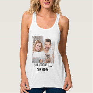 Personalisiertes Katzenmutter-Zitat Familien-Tier- Tank Top
