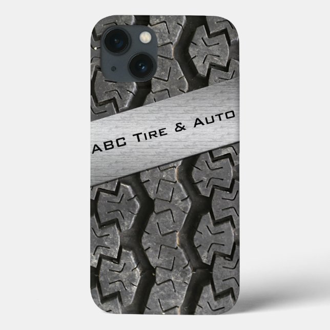 Personalisiertes Kautschukreifen Treads iPad Mini  Case-Mate iPhone Hülle (Rückseite)