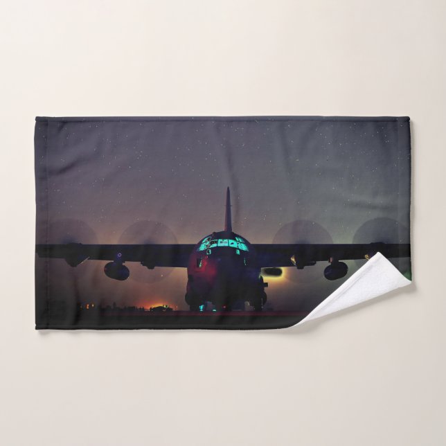 Personalisiertes KC-130 Turboprop-Flugzeug Handtuch (Handtuch)