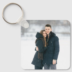 Personalisiertes Keepake Couple Foto Schlüsselanhänger