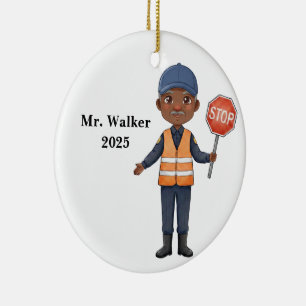 Personalisiertes Keramik-Ornament für Schulübergan Keramik Ornament