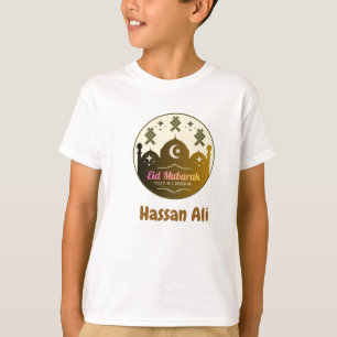 Personalisiertes Kinder-Eid-Mubarak-2026-Shirt T-Shirt