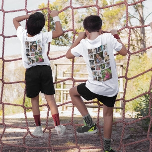 Personalisiertes Kinder-Foto-Collage-T-Shirt T-Shirt