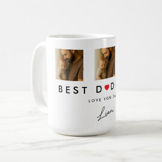 Personalisiertes Kinder-Signatur-Foto-Geschenk für Kaffeetasse