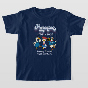 Personalisiertes Kinder-T-Shirt Rocking Freedom 17 T-Shirt