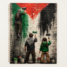Personalisiertes Kinder-von-Gaza-Gemälde PS-Flagge