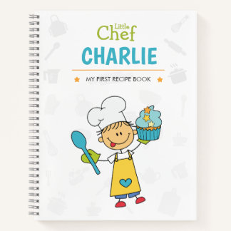 Personalisiertes Kinderkochbuch für Jungen – Cupca Notizbuch