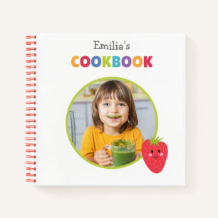 Personalisiertes Kinderkochbuch (Ihr Foto) Notizbuch