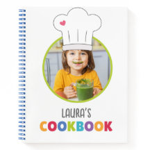 Personalisiertes Kinderkochbuch (Ihr Foto)