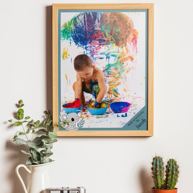 Personalisiertes Kinderwerk Poster (Von Creator hochgeladen)
