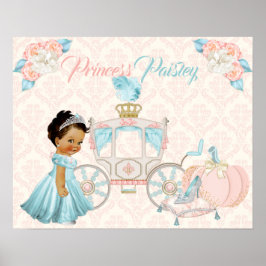 Personalisiertes Kinderzimmer für Märchentransport Poster