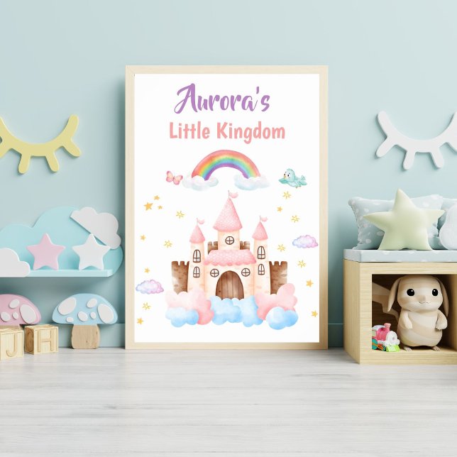 Personalisiertes Kinderzimmer Princess Poster (Von Creator hochgeladen)