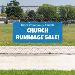 Personalisiertes KirchenRummage Verkauf! Banner