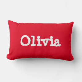 Personalisiertes Kissenloch - Olivia Lendenkissen