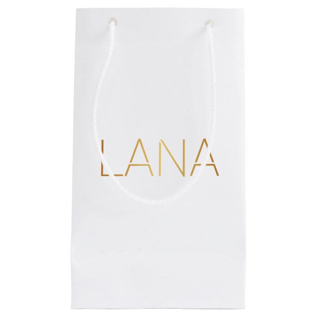 Personalisiertes Kleine Geschenktüte (Vorderseite)