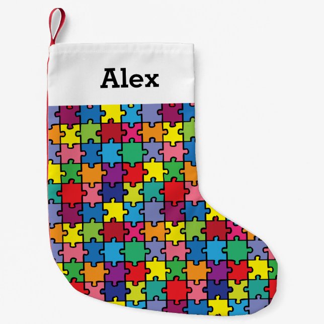 Personalisiertes Kleiner Weihnachtsstrumpf (Vorderseite)