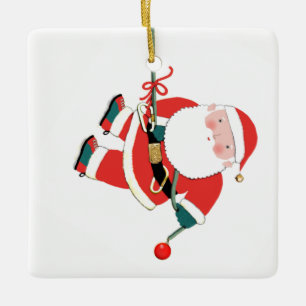 Personalisiertes Kletterkeramik-Ornament Keramikornament