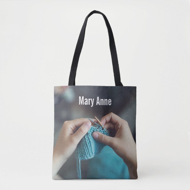Personalisiertes Knetprojekt Tasche (Vorderseite)